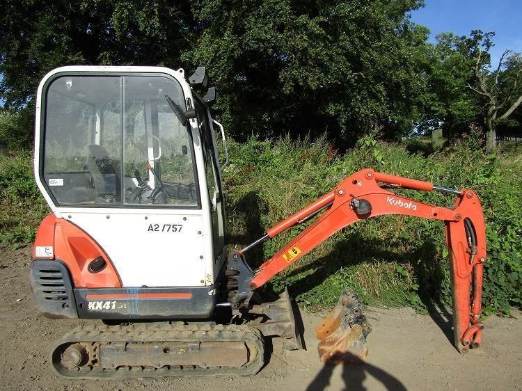 Мини-экскаватор Kubota KX-41-3V