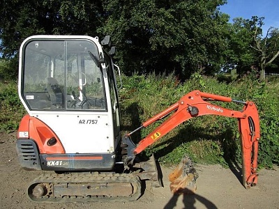 Мини-экскаватор Kubota KX-41-3V